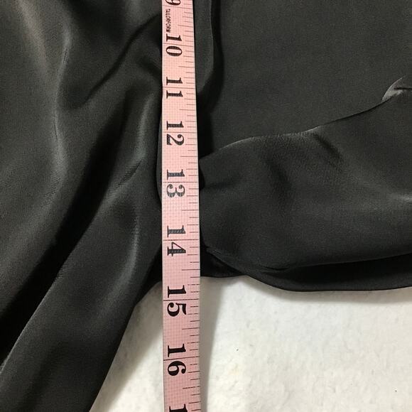 LULU'S SZ L Black Fabulous Class Short Sleeve Wide-Leg Belted Jumpsuit NEW B76 - Picture 9 of 11